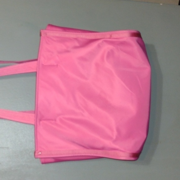 KATE Spade Large/Medium Nylon Tote in  bubblegum pink Barbiecore - Picture 2 of 16